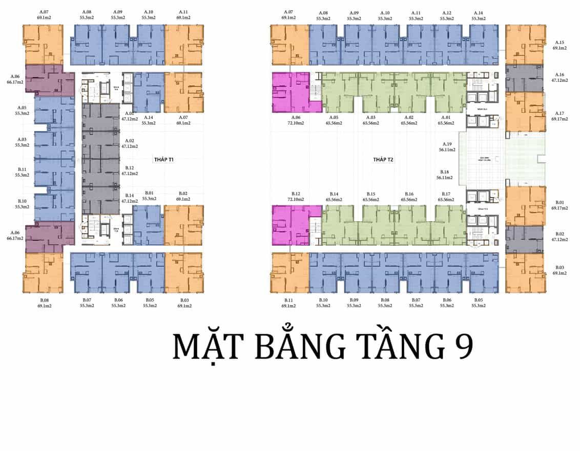 Mat Bang Tang 9 24 Can Ho Tumys Homes Phu My