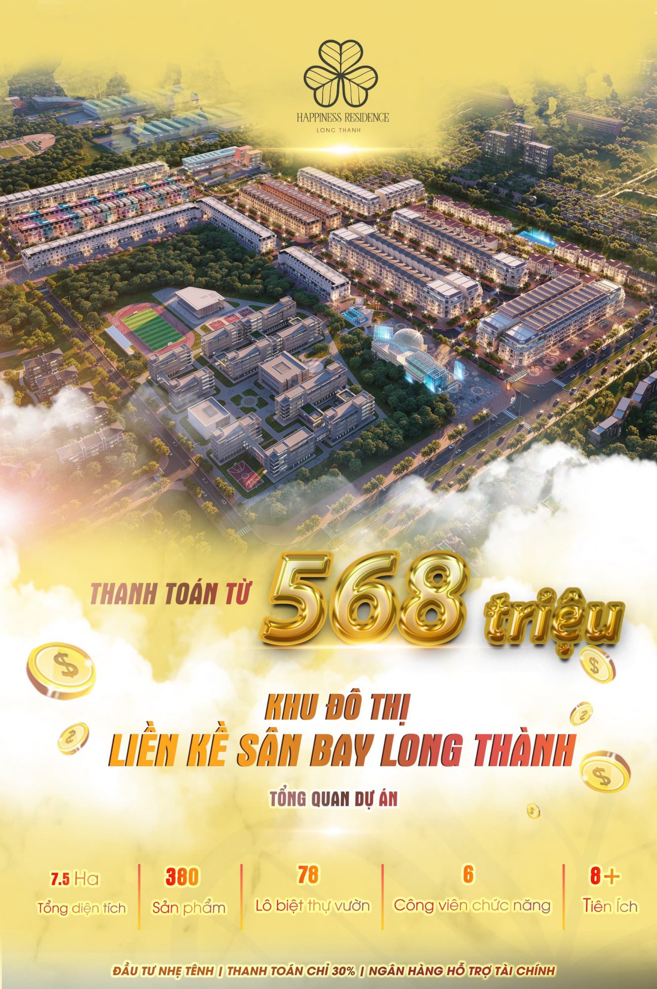 Khu Dan Cu Happiness Residence Long Thanh 2