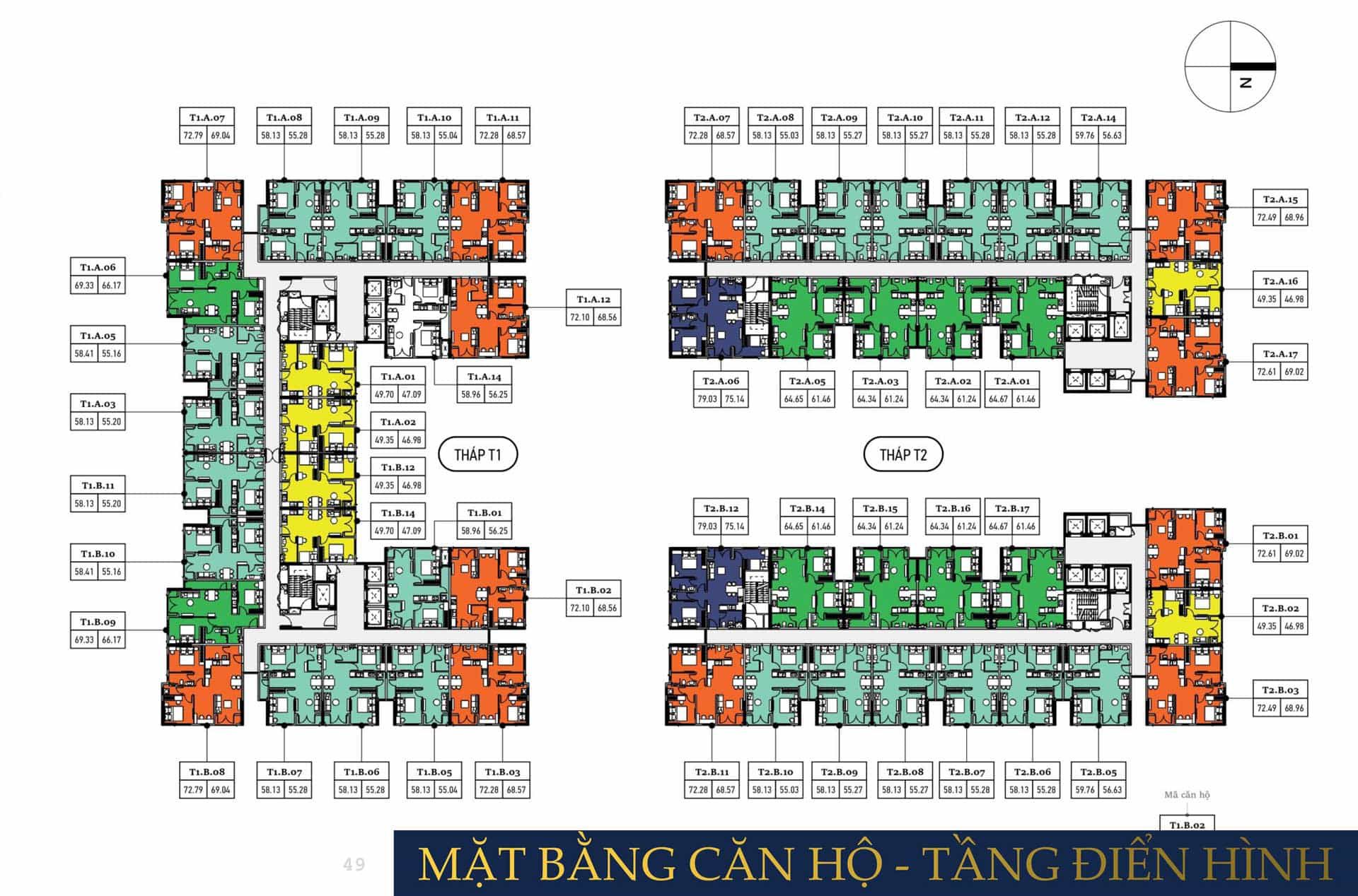 Mat Bang Tang Dien Hinh Du An Tumys Homes Phu My