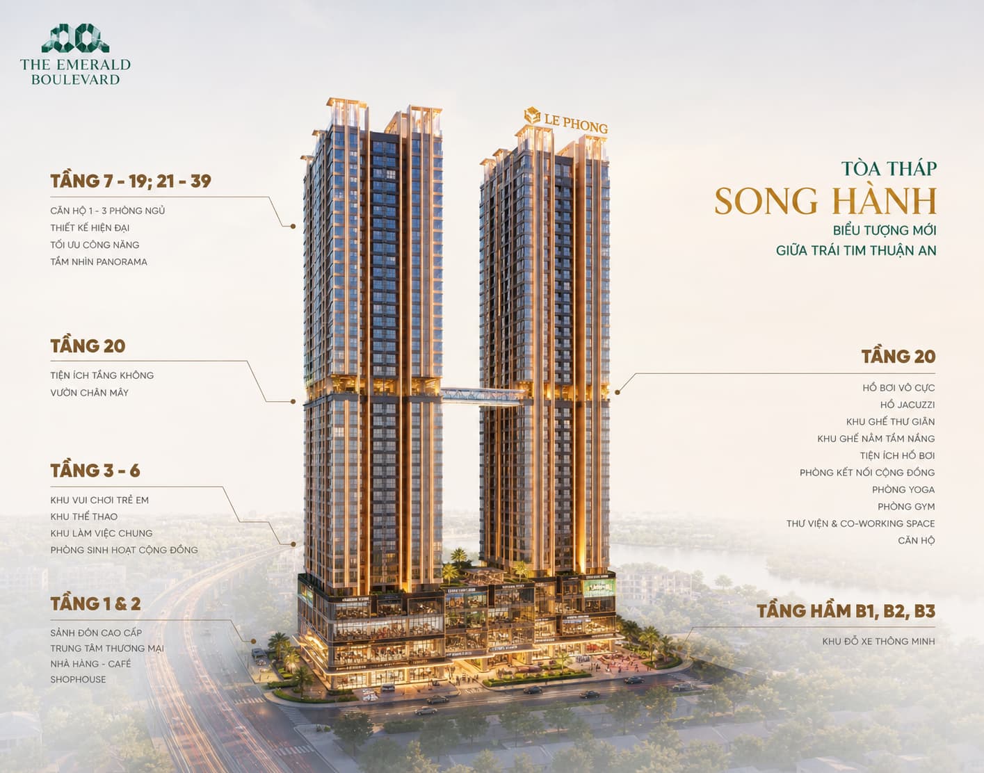 Tổng quan dự án The Emerald Boulevard
